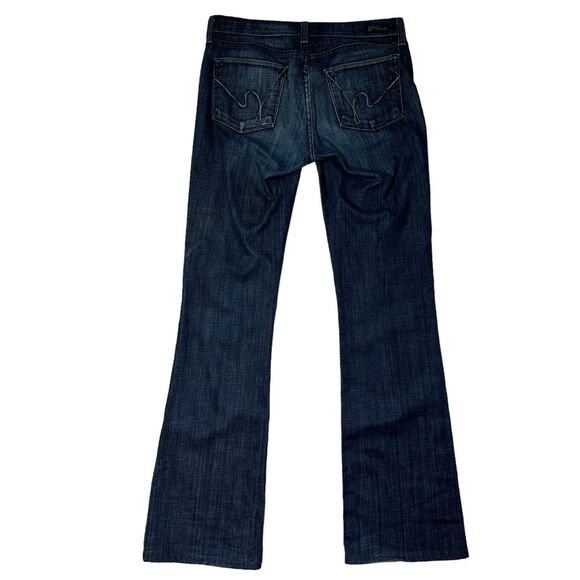 Citizens of Humanity Amber Stretch High Rise Boot Cut Denim Jeans Dark Wash - Picture 1 of 16